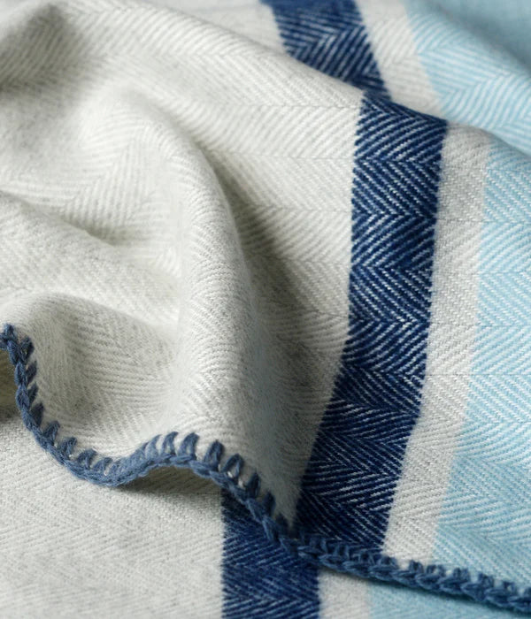 Cromia Blanket Azzurro Velato