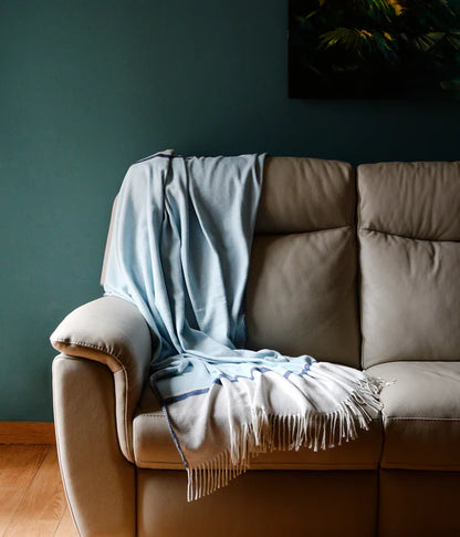 Cromia Blanket Azzurro Velato
