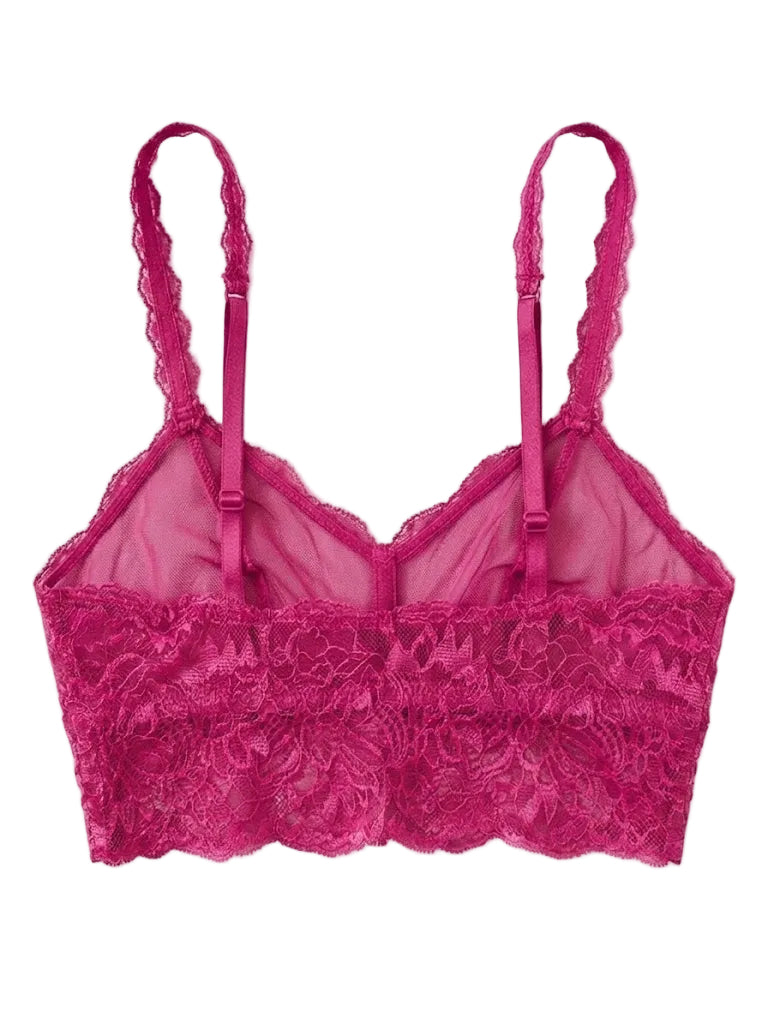 My Way Soft Crop Bustier Fuchsia
