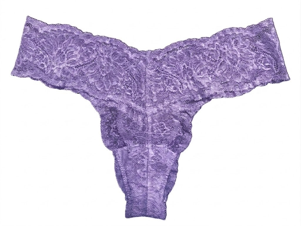 My Way Low Rider Thong Lavender