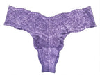 My Way Low Rider Thong Lavender
