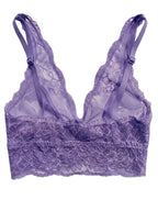 My Way Long Line Bralette Lavender