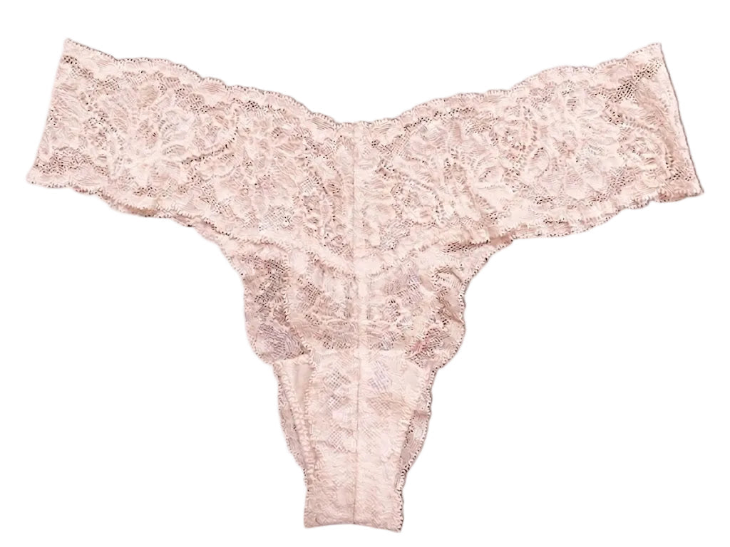 My Way Low Rider Thong Pink Lily
