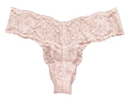My Way Low Rider Thong Pink Lily