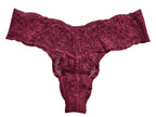 My Way Low Rider Thong Beaujolais
