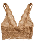 My Way Long Line Bralette Frappè