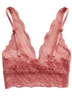 My Way Long Line Bralette Calypso Coral