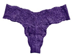 My Way Low Rider Thong Royal Purple