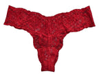 My Way Low Rider Thong Tango Red