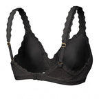 Valentina Cross Bralette Black