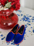 Tradizionale Bicolor Bluette-Arancio