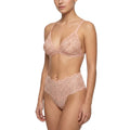 My Way Mid Rise Thong Pink Lily
