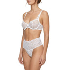 My Way Mid Rise Thong Lucent White