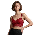 My Way Soft Crop Bustier Tango Red