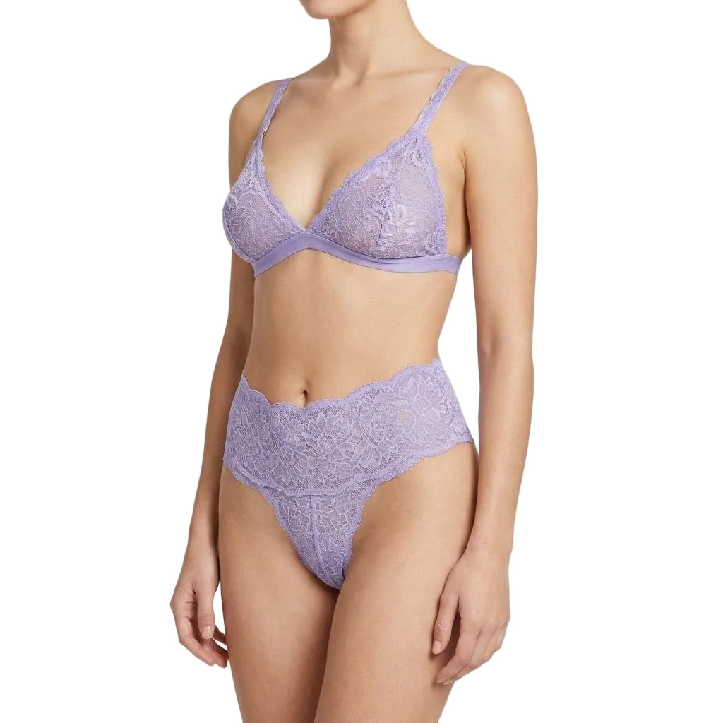My Way Mid Rise Thong Lavender