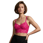 My Way Soft Crop Bustier Fuchsia