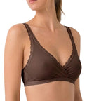 Valentina Cross Bralette Peppercorn