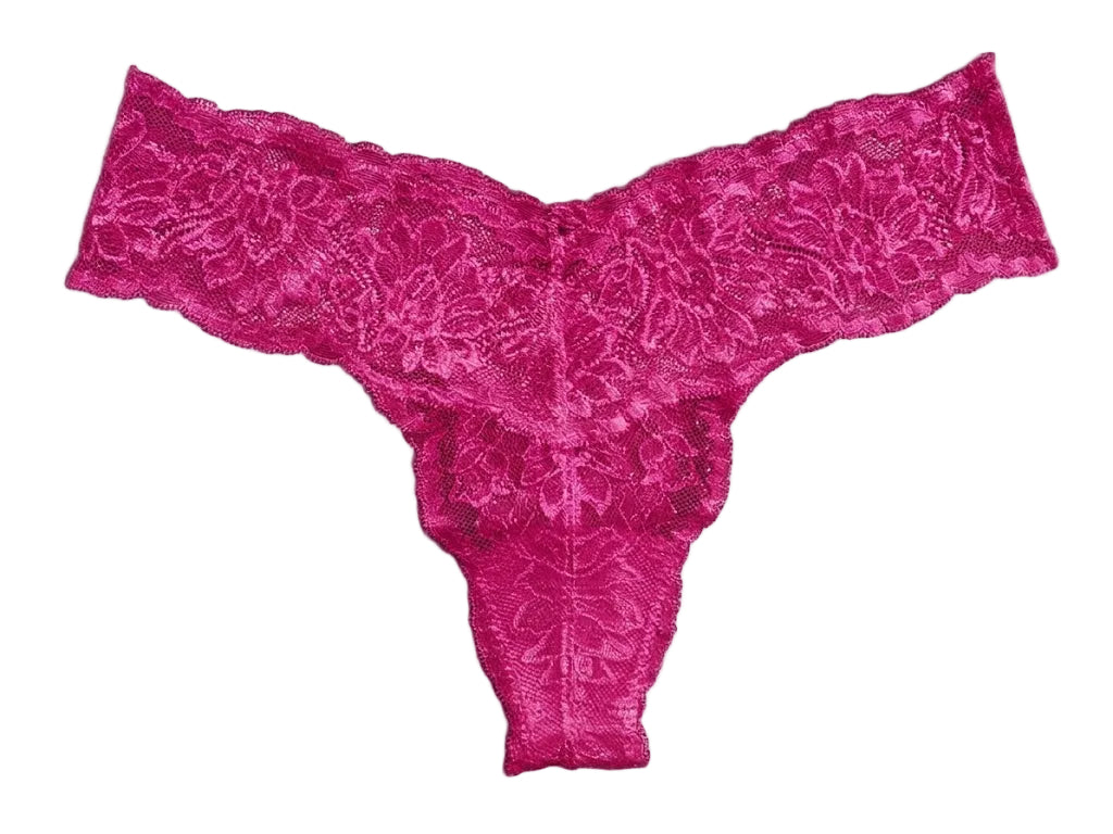 My Way Low Rider Thong Fuchsia