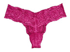 My Way Low Rider Thong Fuchsia