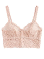 My Way Soft Crop Bustier Pink Lily