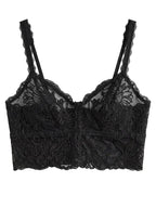My Way Soft Crop Bustier Black