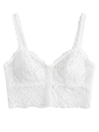 My Way Soft Crop Bustier Lucent White