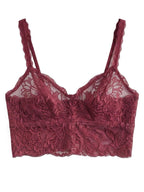 My Way Soft Crop Bustier Beaujolais