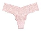 My Way Low Rider Thong Pink Lily