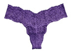 My Way Low Rider Thong Royal Purple