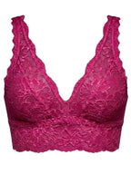 My Way Long Line Bralette Fuchsia