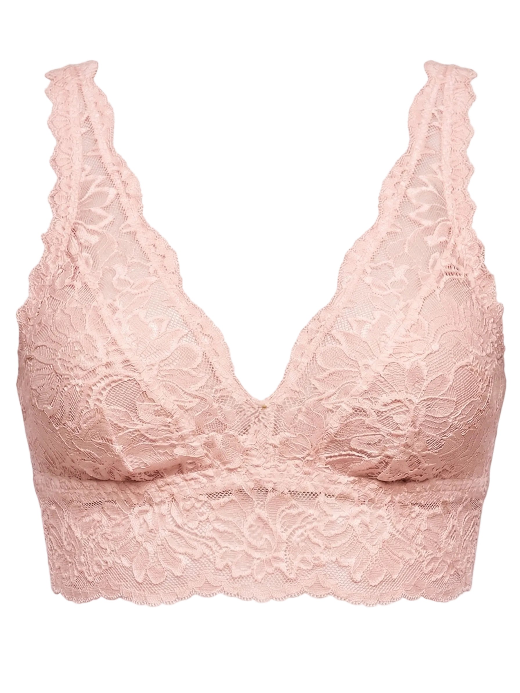 My Way Long Line Bralette Pink Lily