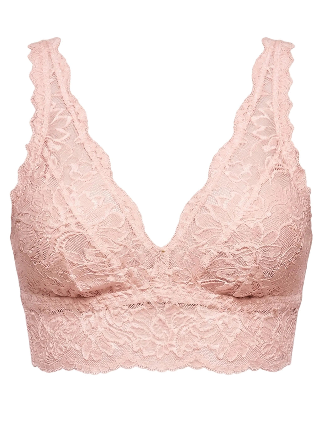 My Way Long Line Bralette Pink Lily
