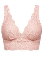 My Way Long Line Bralette Pink Lily