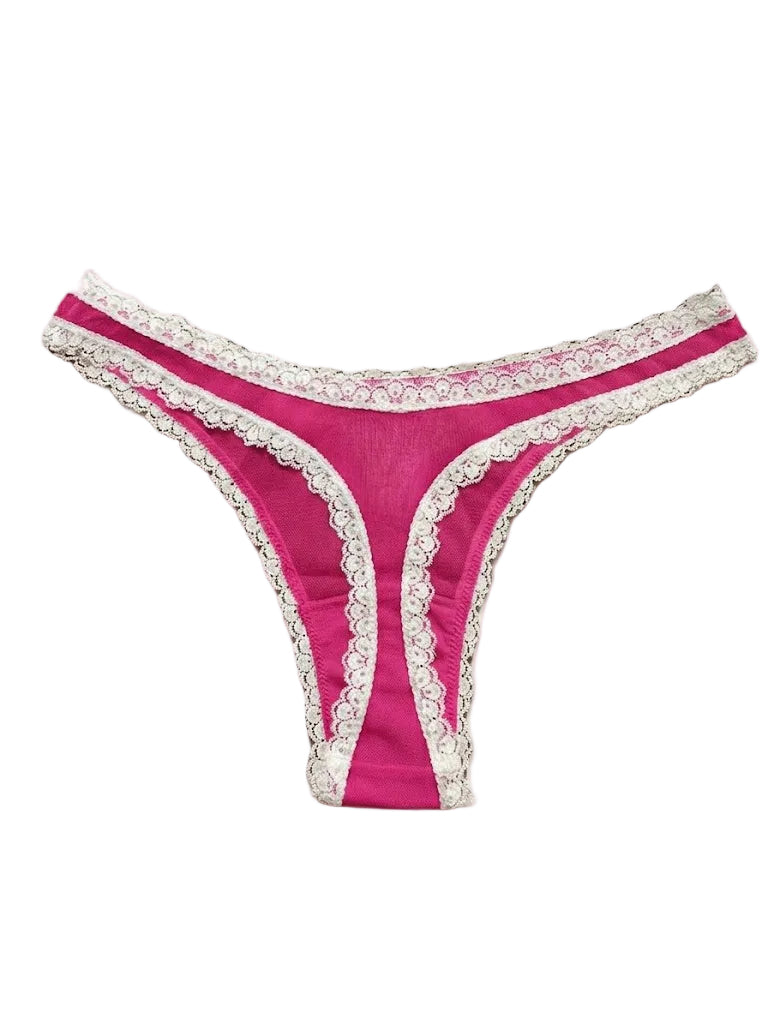 Valentina Low Rider Thong Fuchsia