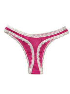 Valentina Low Rider Thong Fuchsia