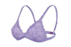 My Way Triangle Bralette Lavender