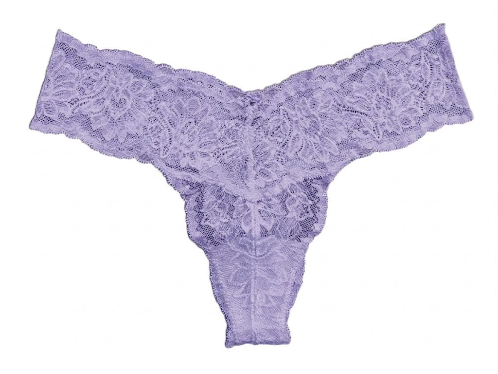 My Way Low Rider Thong Lavender