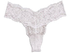 My Way Low Rider Thong Lucent White