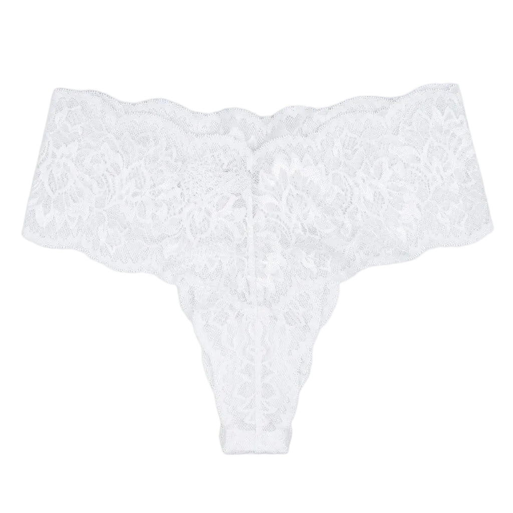 My Way Mid Rise Thong Lucent White