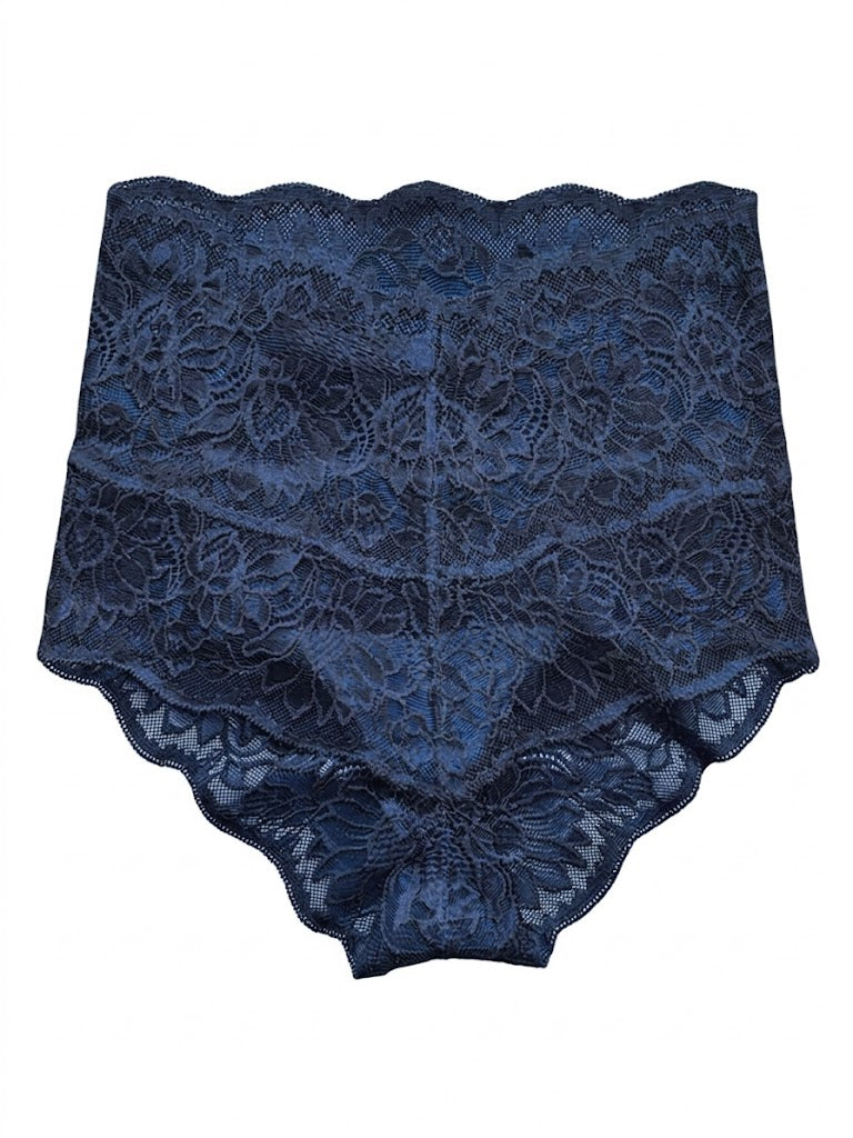 My Way Hi Rise Bikini Navy Blue