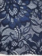 My Way Soft Crop Bustier Navy Blue