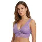 My Way Long Line Bralette Lavender
