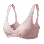 Valentina Cross Bralette Pink Lily