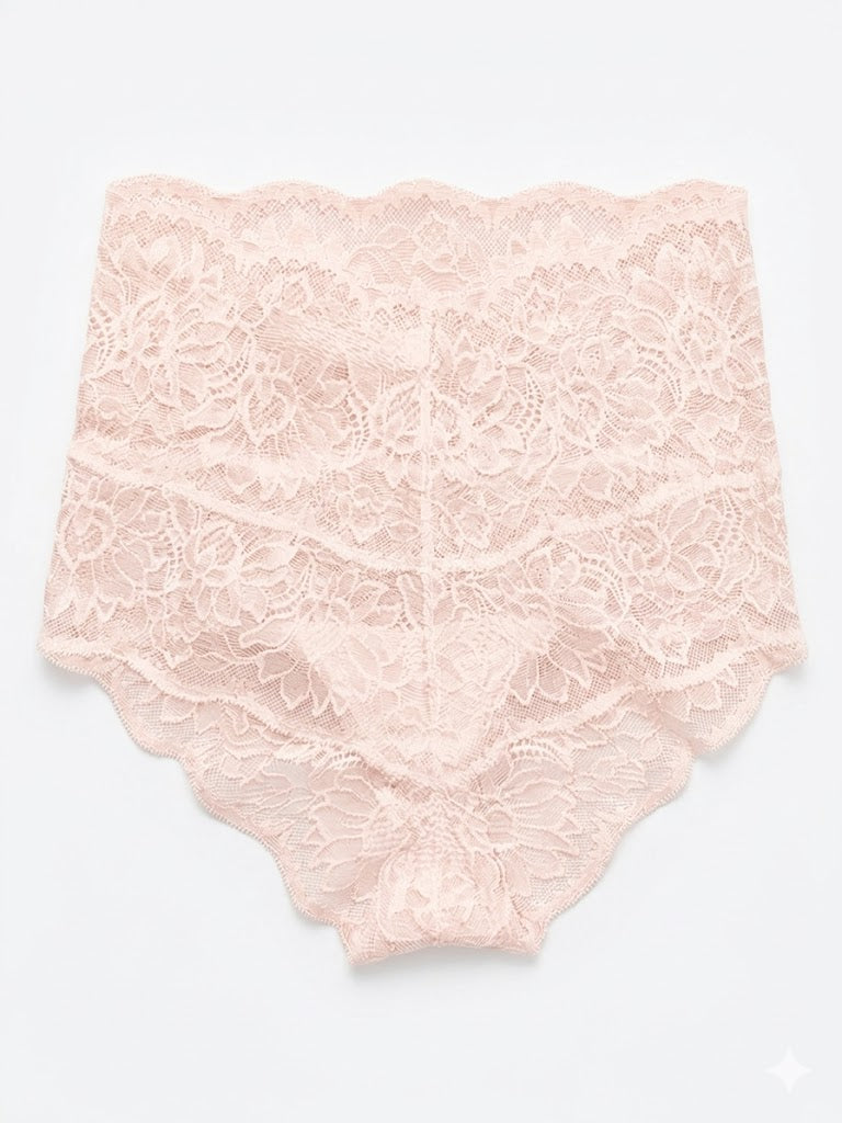My Way Hi Rise Bikini Pink Lily