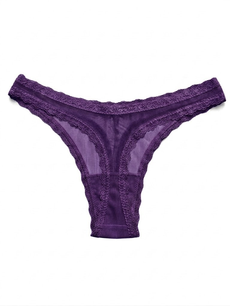 Valentina Low Rider Thong Royal Purple