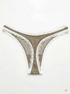 Valentina Low Rider Thong Sage/White