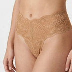 My Way Mid Rise Thong Frappè