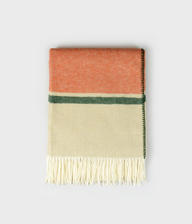 Cromia Blanket Terracotta