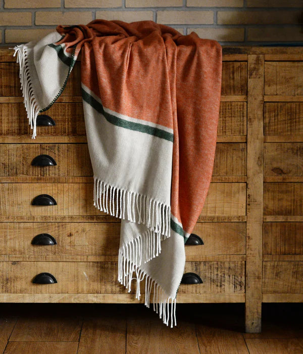 Cromia Blanket Terracotta