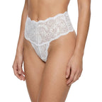 My Way Mid Rise Thong Lucent White